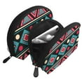 thumbnail image 3 of YFYANG 2 Piece Women's Portable Makeup Bags, Vintage Bohemian Stripes Clutch Travel Toilet Bags Cosmetic Organizer, 3 of 7