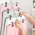 thumbnail image 4 of Percha para faldas TOPIA HANGER, metal, 4 niveles, para mujer, paquete de 2, color negro, 4 of 6