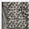 thumbnail image 3 of Soimoi Black Fabric - By the Yard - 56 Inch Wide - Floral Panel Fabric - Timeless Elegance with a Stunning Floral Panel Design Printed Fabric, 3 of 6