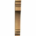 thumbnail image 2 of Ekena Millwork 4"W x 22"D x 26"H Imperial Traditional Rough Sawn Bracket, Western Red Cedar, 2 of 13