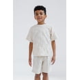 thumbnail image 6 of Disney Mickey Mouse Toddler Boys' Loop Terry 2-Piece T-Shirt and Shorts Set Mickey Mouse Birch, 6 of 6