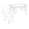 thumbnail image 6 of Simpli Home Acadian / Eastwood 7-Piece Dining Set, 6 of 9