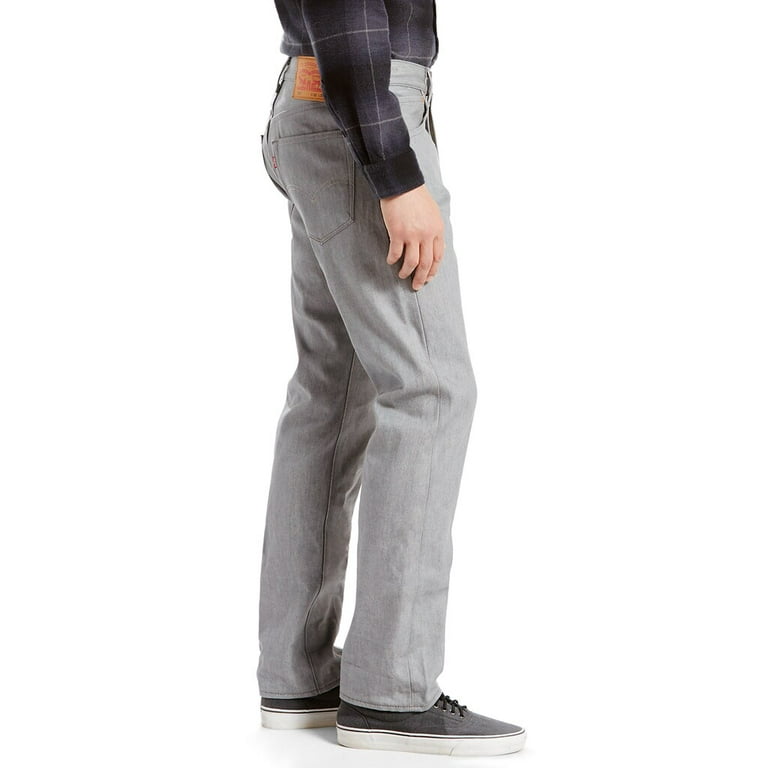 Men'S Levi'S 501 Original Shrink-To-Fit Jeans Modern Black - Walmart.Com