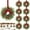12, variant on Guvpev 4 Pcs Mini Christmas Wreath for Cabinets Kitchen, 11 Inch Hanging Small Christmas Wreaths with Red Bows Cedar Branchs Red Berry Clusters for Kitchen Cabinet Fireplace Window Front Door Wall