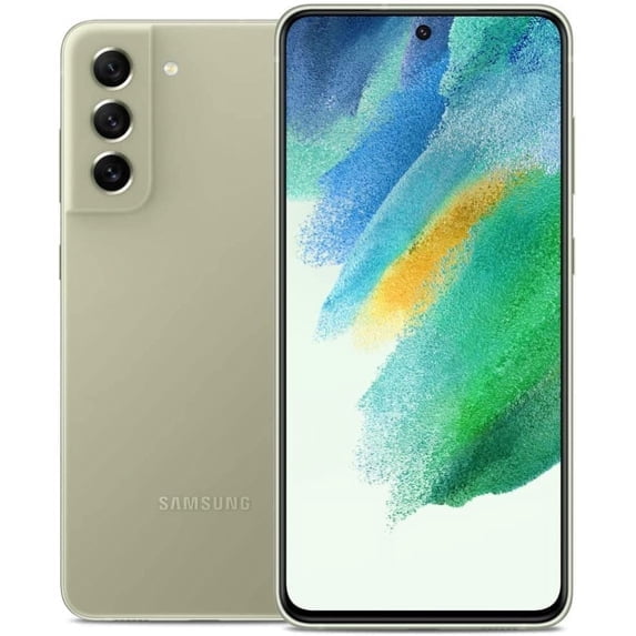 Restored Samsung Galaxy S21 FE 5G G990U (Fully Unlocked) 128GB Olive (Refurbished)