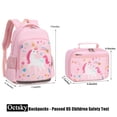 thumbnail image 2 of Mochila Octsky Candy Unicorn Pink con set de lonchera, 2 of 9