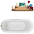 thumbnail image 3 of 61" Streamline N1520BGL Freestanding Tub and Tray With Internal Drain, 3 of 7