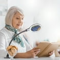 thumbnail image 4 of Brightech LightView Flex Magnifying LED Desk Lamp with Flexible Stand, 4 of 10