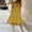 Yellow, variant on Blmnix Dress Women Beach Dress Vacation Dress Fit & Flare Dresses Crew Neck Short Sleeve Midi Dresses Yellow Dresses for Women Casual,M