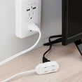 thumbnail image 5 of Hyper Tough 6' 16AWG 2-Prong Indoor Household Extension Cord, White, 5 of 10