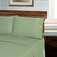 thumbnail image 4 of 1000 Thread Count Lyocell-Blend Sheet Set, Queen, White by BNM, 4 of 4