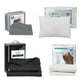 thumbnail image 1 of Colcha individual Acabado Ultrasónico Trinity Negro + Protector de colchón + Juego de Sábanas + Almohada Frosty, 1 of 8