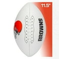 thumbnail image 2 of Franklin Sports NFL Cleveland Browns Autograph Football - Official Size White Panel Souvenir Football for Autographs + Signatures - NFL Team Fan Shop Memorabilia Football for Display, 2 of 14