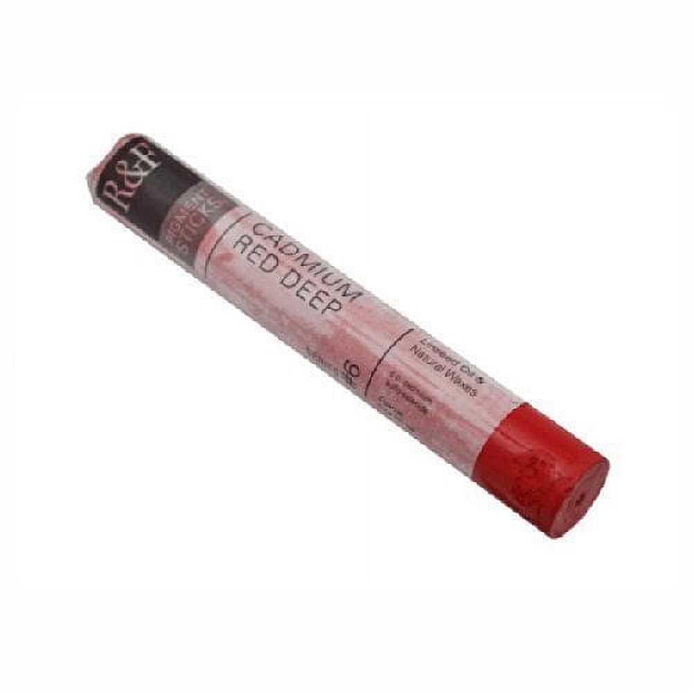R&F Handmade Paints Pigment Stick, 38ml, Cadmium Red Deep