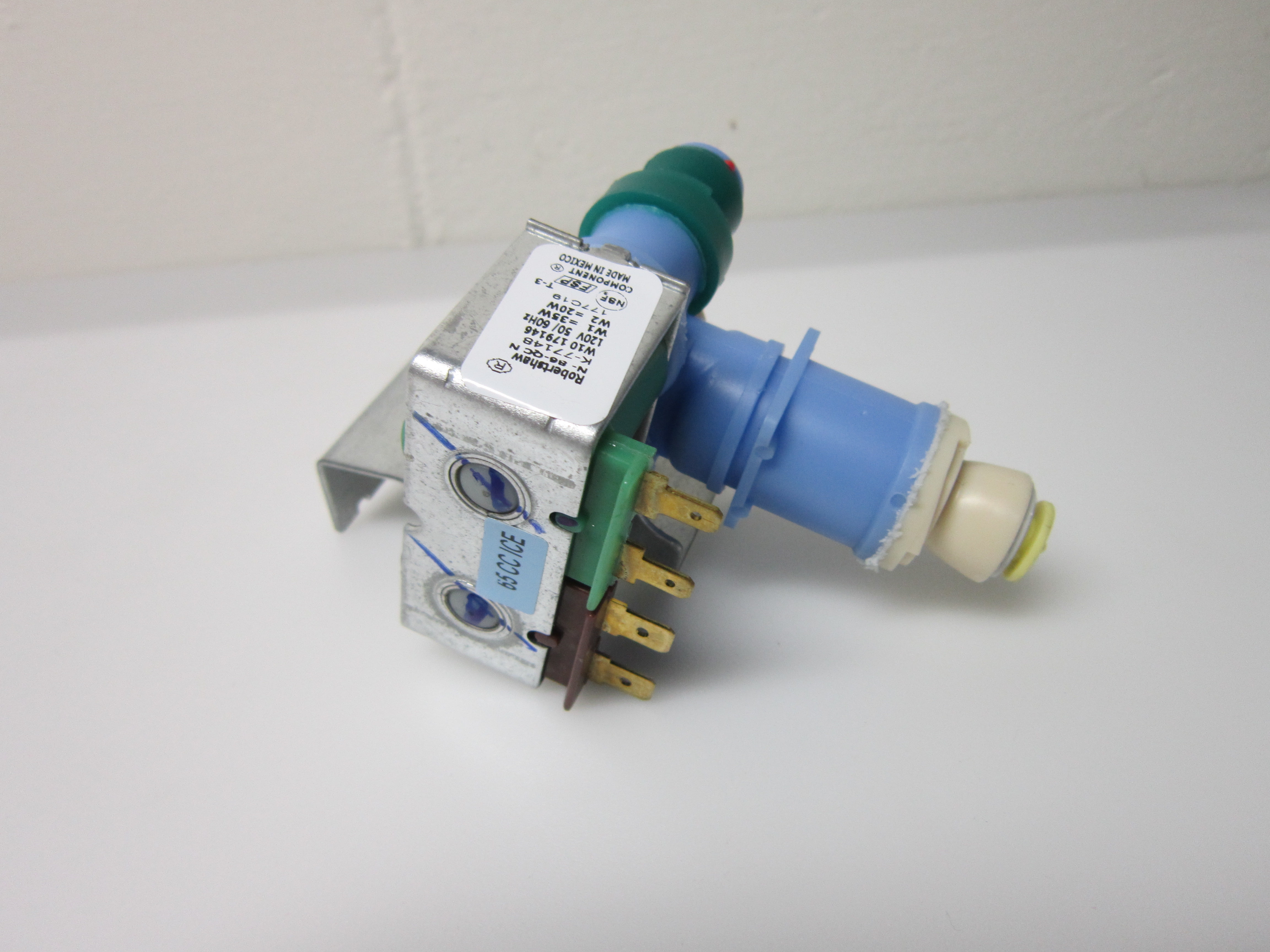 Whirlpool WRS321SDHW01 Refrigerator Water Inlet Valve Assembly