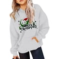thumbnail image 5 of BaoFuBaoMei Hoodies for Boys Girls Christmas Merry Christmas Long Cuffed Sleeve Sweatshirt Tops with Pockets Loose Hooded Fall Clothes for Christmas Dinner Vacation Holiday, 5 of 6
