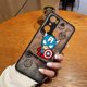thumbnail image 3 of Funda mate para infinix HOT 20I 12 12I 11 11S 10 10I 10S PLAY 9 8 Pro POVA 3 CAMON 15 17P Funda Marvel Avengers Heroes Space, 3 of 5