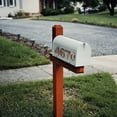 thumbnail image 5 of 50*35*6mm 2 Pieces Bronze Mailbox Numbers, Adhesive Address Number Stickers House Numbers Sign for Cars Houses Hotels Apartments (Number 2), 5 of 5