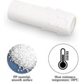 thumbnail image 3 of 10 Pcs Candle Drip Sleeves 30 Mm X 100 Mm White Plastic Candle Covers Tubes For Chandelier Wall Lights -SJL, 3 of 5