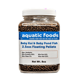 Baby koi fish food hot sale