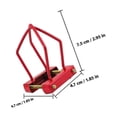 thumbnail image 2 of Fire Sprinkler Head Cage Protective Cover for 3Pcs Sprinkler Head, 2 of 5