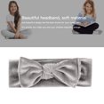 thumbnail image 5 of Dido Mother-child Headbands Knotted Baby and Mommy Bandeaux Pleuche Elastic Bowknot Headwraps, 5 of 9