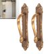 thumbnail image 1 of Tirador De Puerta, Duradero, 2 Piezas, Manija De Puerta Corrediza De Granero, Sensación Suave Al Tacto, Ampliamente Utilizado Para Puertas, Balcones, Graneros, Armarios, 1 of 7