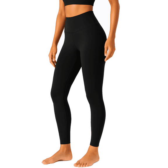 GymCope Tummy Control Workout Leggings for Women, High Waisted Yoga Pants for Women, No See Through Gym Capri Leggings for Running