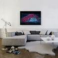 thumbnail image 2 of ARTCANVAS Purple Autumn Tree Canvas Art Print - Size: 40" x 26" (1.50" Deep), 2 of 9