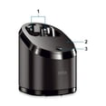 thumbnail image 4 of Braun Fast Cleaning and Blade Lubricating Clean and Charge Station for Braun's Shavers, 4 of 9
