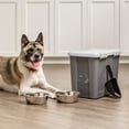 thumbnail image 3 of IRIS 30 Lbs. Airtight Pet Food Container | Dog & Cat Food Storage Bin with Scoop, 3 of 11