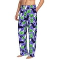 thumbnail image 6 of Logiee Cute Halloween Print Pajama Pants for Men,Men’s Pajama Bottoms,Mens PJ Pants with Pockets & Button Fly-Large, 6 of 6