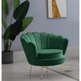 thumbnail image 3 of Meridian Furniture Gardenia Green Velvet Chair, 3 of 4