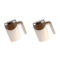 thumbnail image 1 of Toystoory Taza de café autoagitable portátil de acero inoxidable para oficina en casa y viajes Carga USB marrón Marrón Carga USB 2Conjunto, 1 of 1