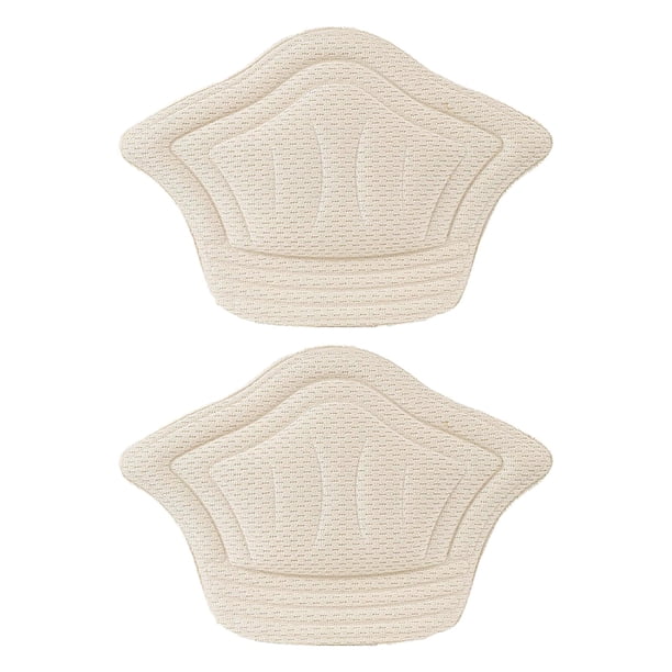 Almohadillas para el talón Protectores del talón del zapato Ajuste del tamaño del zapato Forros del talón Inserciones de cojín del talón para escalar Beige Grosor 1cm Salvador Almohadillas para el talón