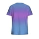 thumbnail image 5 of Blusa de manga corta con cuello en V para mujer, uniforme con estampado de bolsillos, blusa de enfermería Fridja  bn6703, 5 of 5