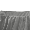 thumbnail image 7 of OGLCCG Girls Vintage Velvet Skater Mini Skirts Stretchy Flared Pleated Skater Skirt Solid Color High Waist Flowy Skirts 4-15 Years, 7 of 7