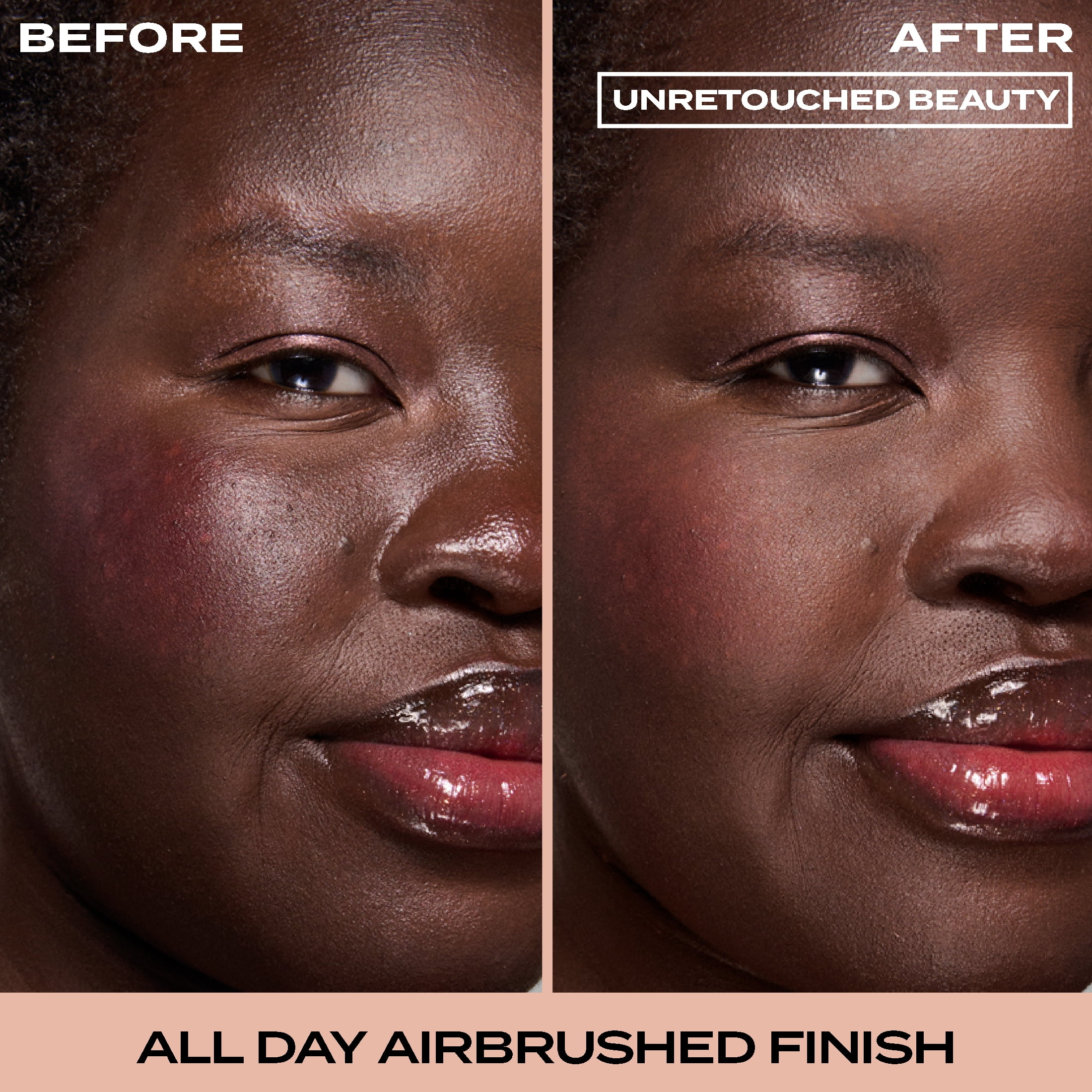 Hard Candy Blur On Lock Setting Powder, Brightening & Baking Loose Powder, Translucent Peach 5294