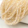 thumbnail image 1 of 2 3 4 6 8mm Rondelle Flat Faceted Crystal Beads for Jewelry Making Solid Color Loose Spacer Glass Beads Bracelet Necklace DIY, 1 of 5