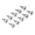 thumbnail image 4 of Tornillos de cabeza avellanada, 200 piezas Tornillos autoperforantes de cabeza avellanada cruzada Tornillos de metal de rosca completa Optimizados para la excelencia, 4 of 9