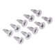 thumbnail image 4 of Tornillos de cabeza avellanada, 200 piezas Tornillos autoperforantes de cabeza avellanada cruzada Tornillos de metal de rosca completa Optimizados para la excelencia, 4 of 9