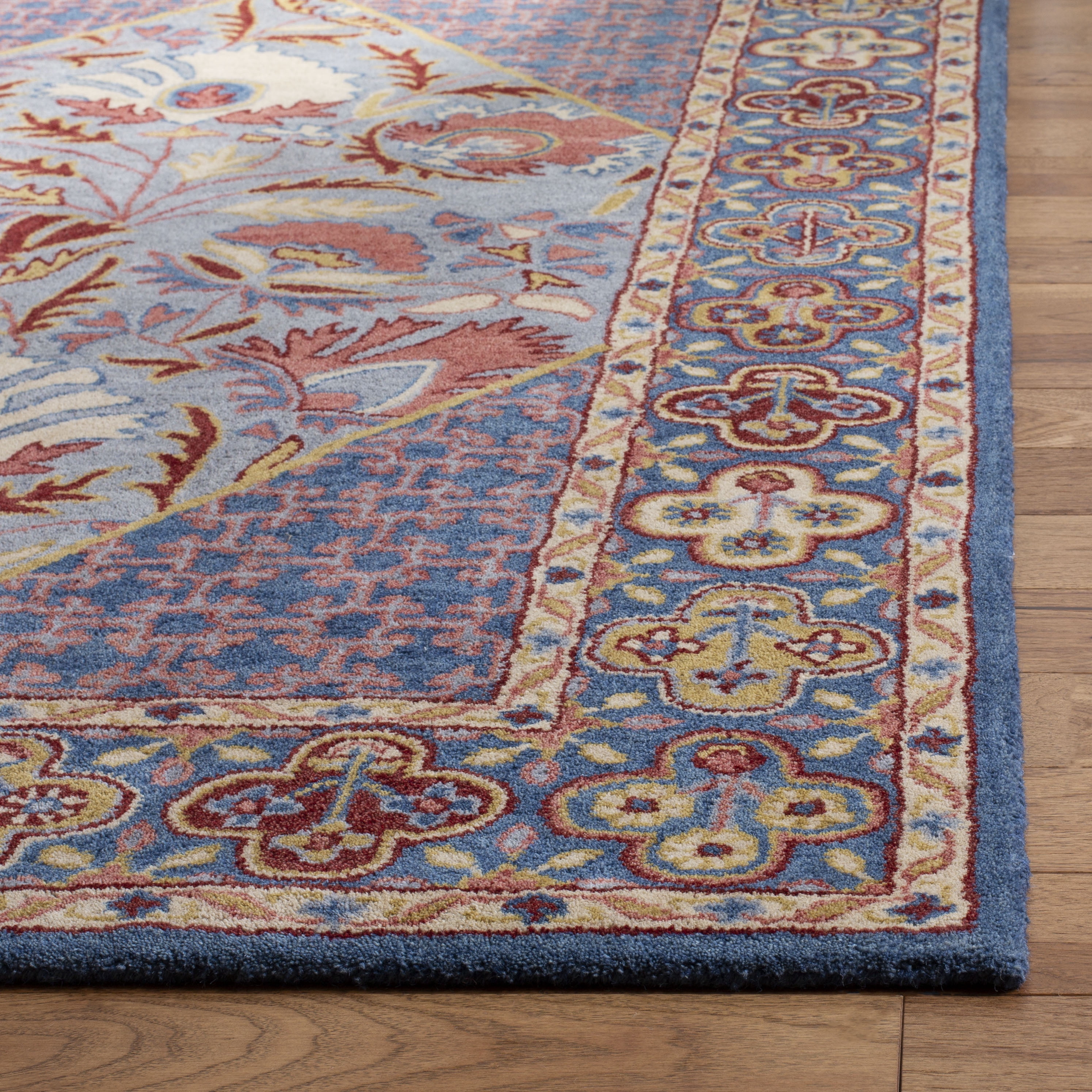 SAFAVIEH Antiquity Harland Oriental Runner Rug, Blue/Red, 2'3" x 8'