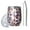 White-3, variant on Leopard Print 12oz Stainless Steel Insulated Wine Tumbler with Lid and Straw – Double Wall Vacuum Mug for Hot & Cold Drinks, 304 Steel Interior, Sweat-Free Design