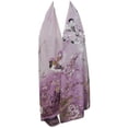 thumbnail image 2 of Wrapables® Floral Bird Print Polyester and Silk Oblong Scarf, Wisteria, 2 of 4