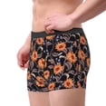 thumbnail image 2 of Susaid Sunflowers Print Men's Mesh Boxer Briefs Cooling Breathable Sports Underwear Wide Waistband Boxer Briefs W/Fly-Small, 2 of 5
