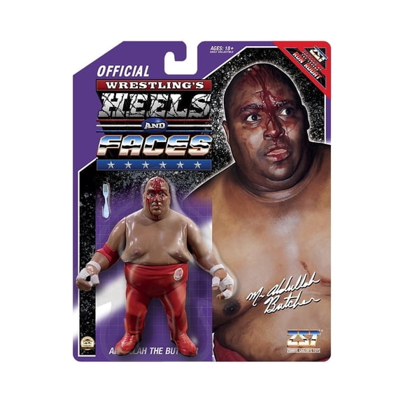 Abdullah the Butcher - Wrestling's Heels and Faces Retro Action Figure