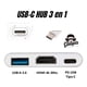 thumbnail image 5 of 3 En 1 Usb Hub Adaptador Pd 3.0 Tipo C Hdmi 4k Para Mac iPad, 5 of 9