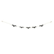 Metal Bat Garland, Black, 6', Halloween by Way To Celebrate