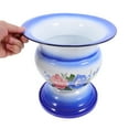 thumbnail image 4 of Miangastore 1Pc Enamel Spittoon Convenient Toilet Vintage Chinese Style Spittoon for Home, 4 of 8