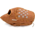 thumbnail image 5 of Guante y pelota de béisbol, guante de béisbol, guante de softbol 9.5''-12.5'' Para niños, jóvenes, adultos, entrenamiento y principiantes, guante de mano izquierda de guante de softbol Afortunado Sencillez, 5 of 5